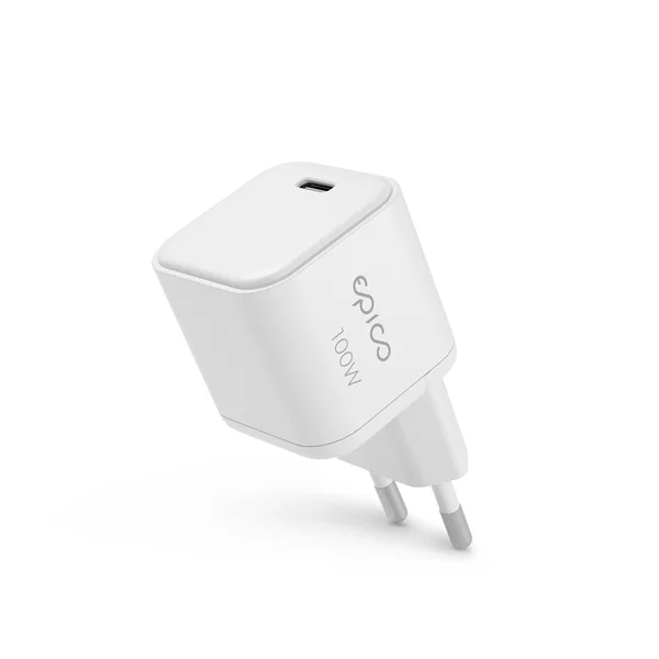 Epico UltraBoost Micro AVS GaN Väggladdare med USB-C 100W