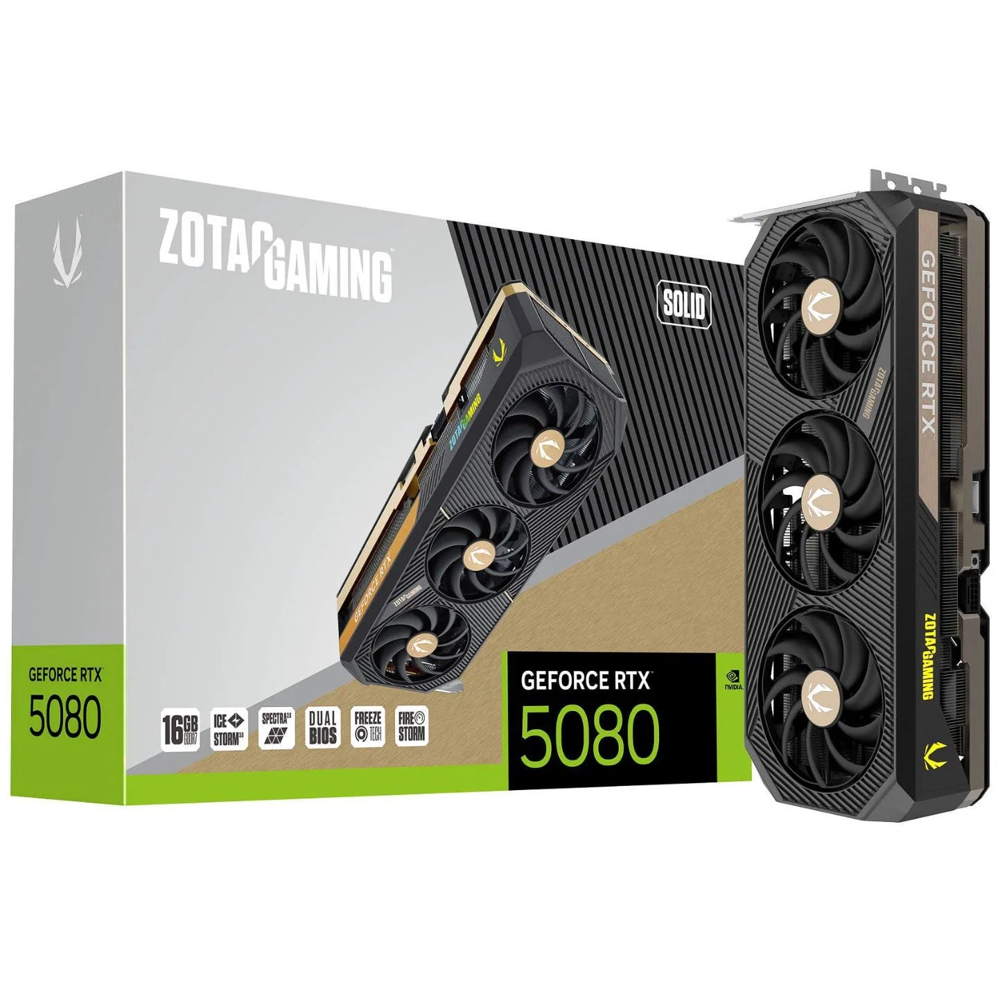 Zotac GeForce RTX 5080 Solid Core 16GB